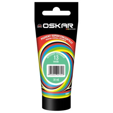 Colorant lavabila 30ml 13, interior/, exterior, verde OSKAR