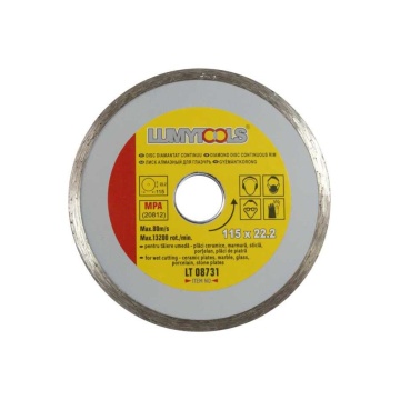 Disc diamantat continuu, universal 115mm lt08731 LUMYTOOLS