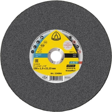 Disc, pentru debitat inox 180*1.6mm 221161 KLINGSPOR