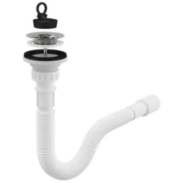 RACORD FLEXIBIL SCURGERE CU MANSON DE PLASTIC 6/4/D50/D40 A770 ALC468