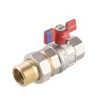 Robinet de trecere, cu fluture, si olandez 1 pn30 kfps3