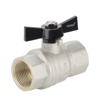 Robinet de trecere, cu sfera fluture mm pn 40 1 kmh3 FERRO