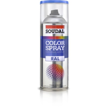 Vopsea spray acrilica 400ml maro inchis SOUDAL 160329