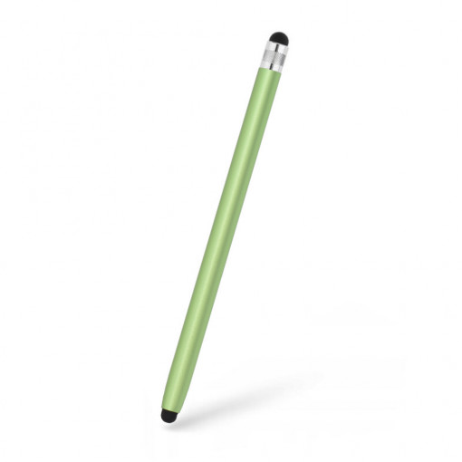 Penna stilo Techsuit, 2in1 universale, Android, iOS, alluminio, verde, JC01