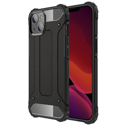 Cover per iPhone 13 mini Techsuit Hybrid Armor, nera