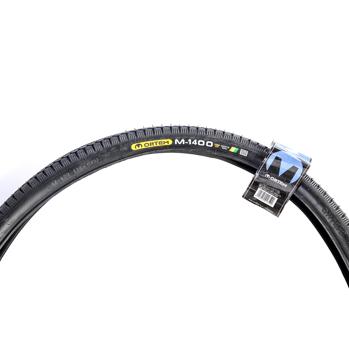 Anvelopa bicicleta 28x1.75", ETRTO 47-622, model M-1400, protectie perforare 1mm, negru, profil Street [2]