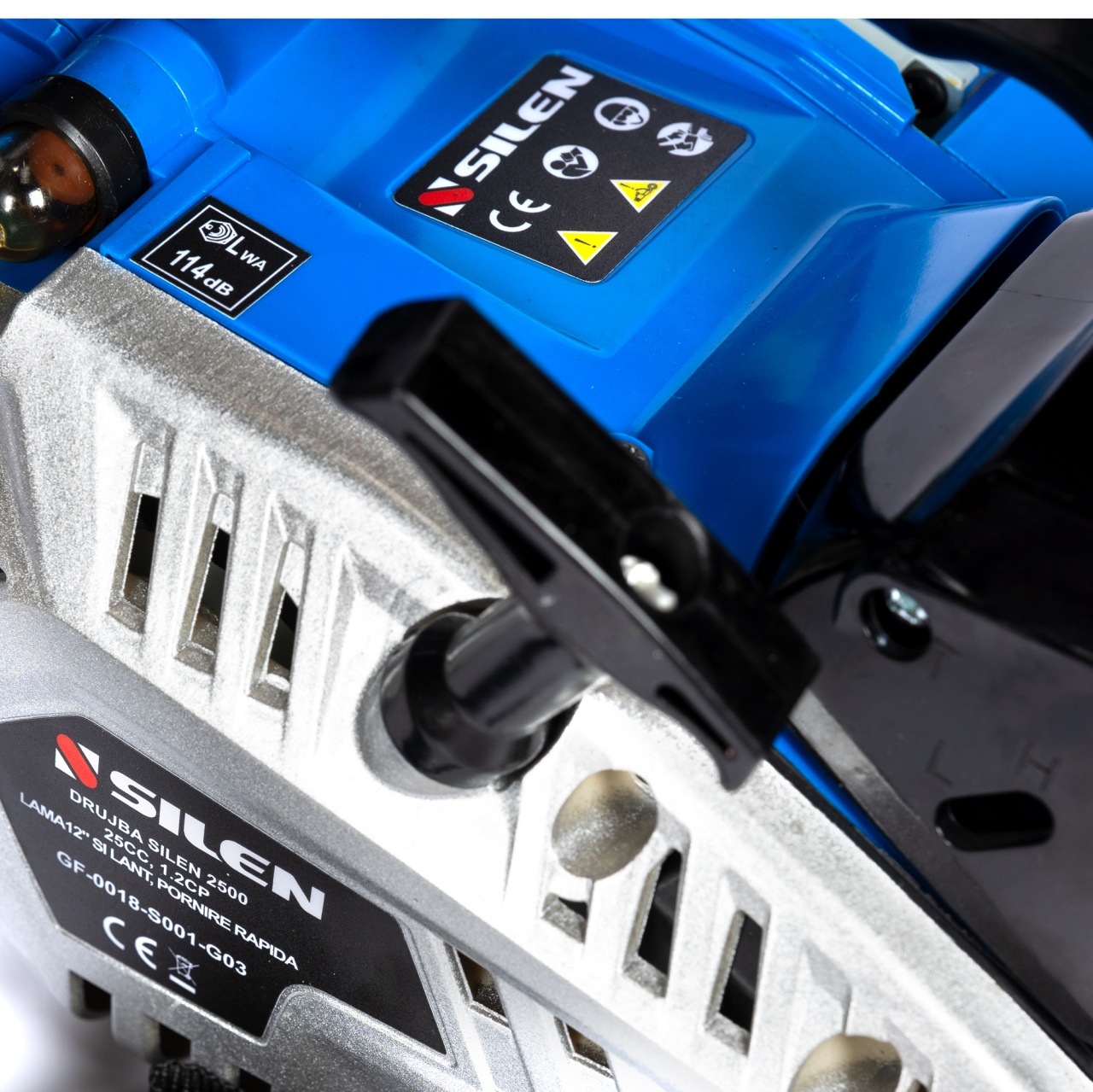 Drujba SILEN 2500, 25CC, 1.2CP, 1 lama 12", 1 lant, pornire rapida [4]