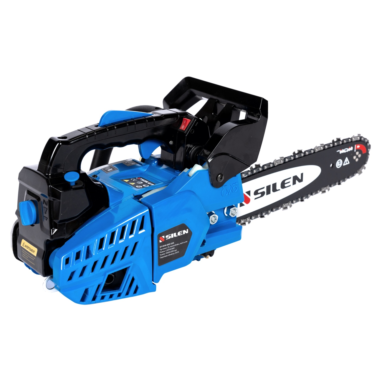 Drujba SILEN 2500, 25CC, 1.2CP, 1 lama 12", 1 lant, pornire rapida [14]