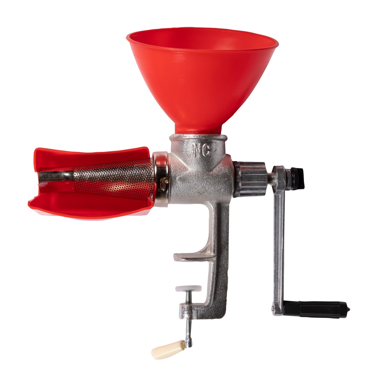 Masina de tocat rosii Micul Fermier din fonta, cu sita [5]