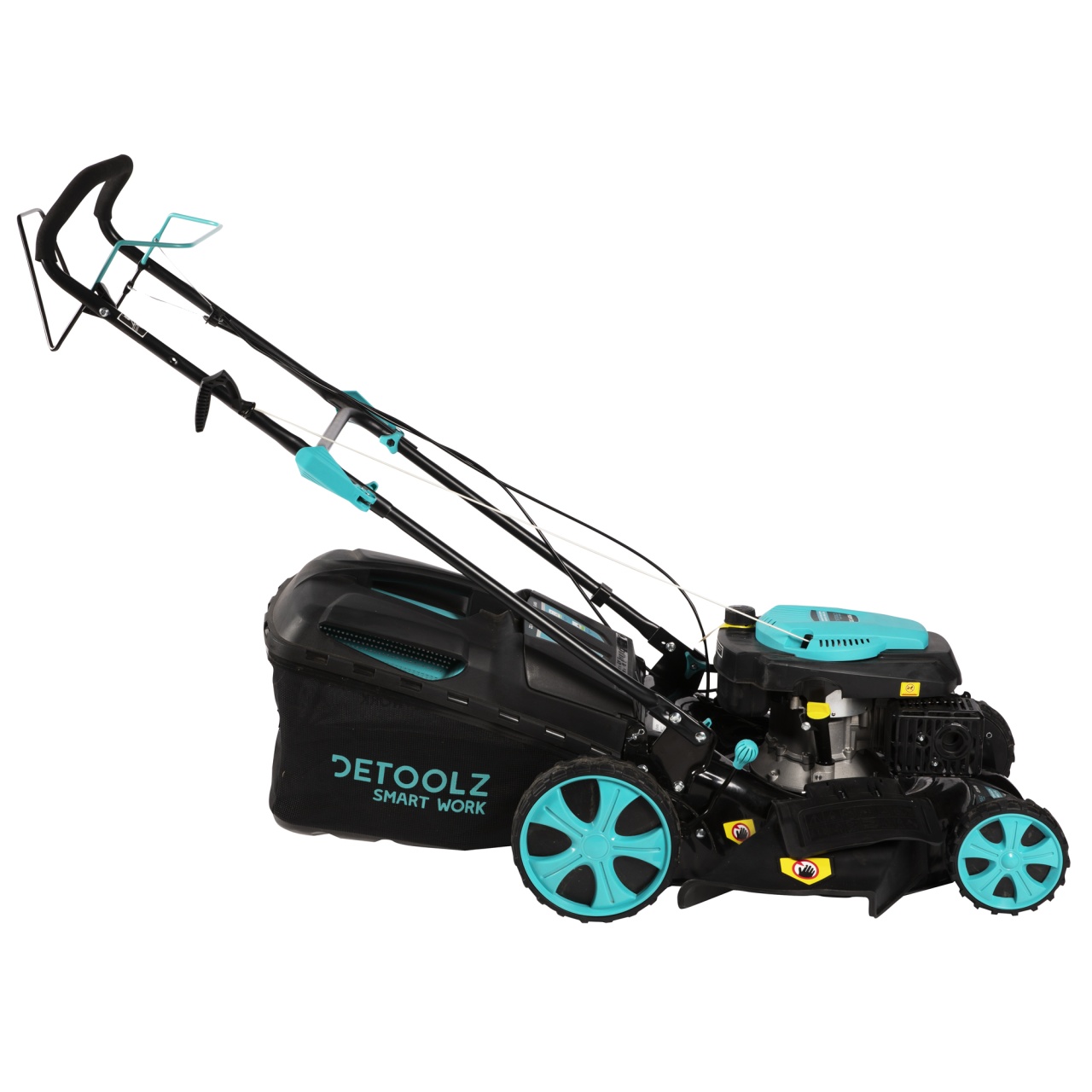 Masina de tuns gazon Detoolz, 3.5CP, 146CC, latime de taiere 46cm, colector 60L, propulsie automata [3]