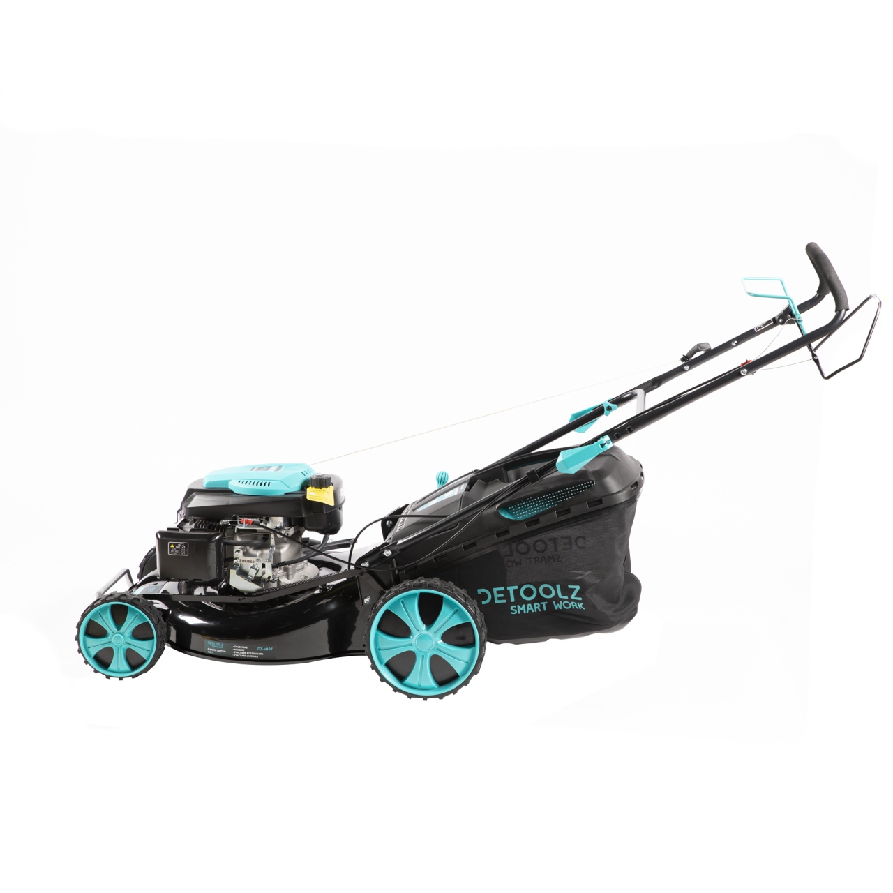 Masina de tuns gazon Detoolz, 5CP, 196CC, latime de taiere 53cm, colector 70L, propulsie automata [8]