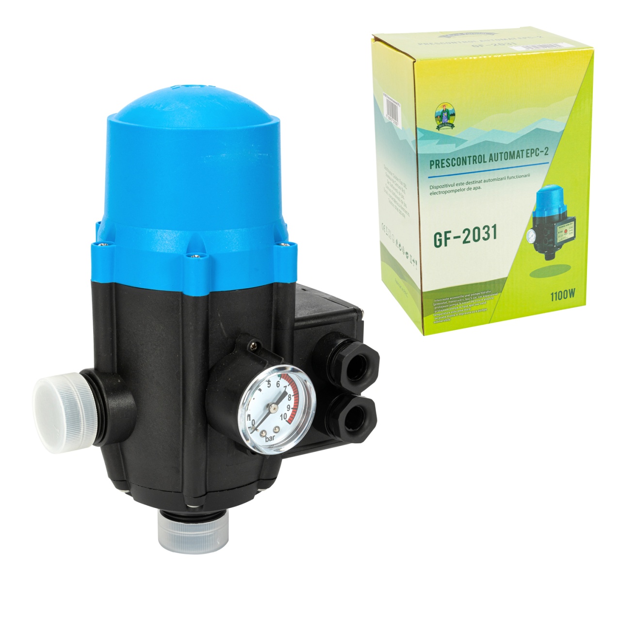 Prescontrol automat Micul Fermier racord 1" presiune maxima 10bar, cu manometru [6]