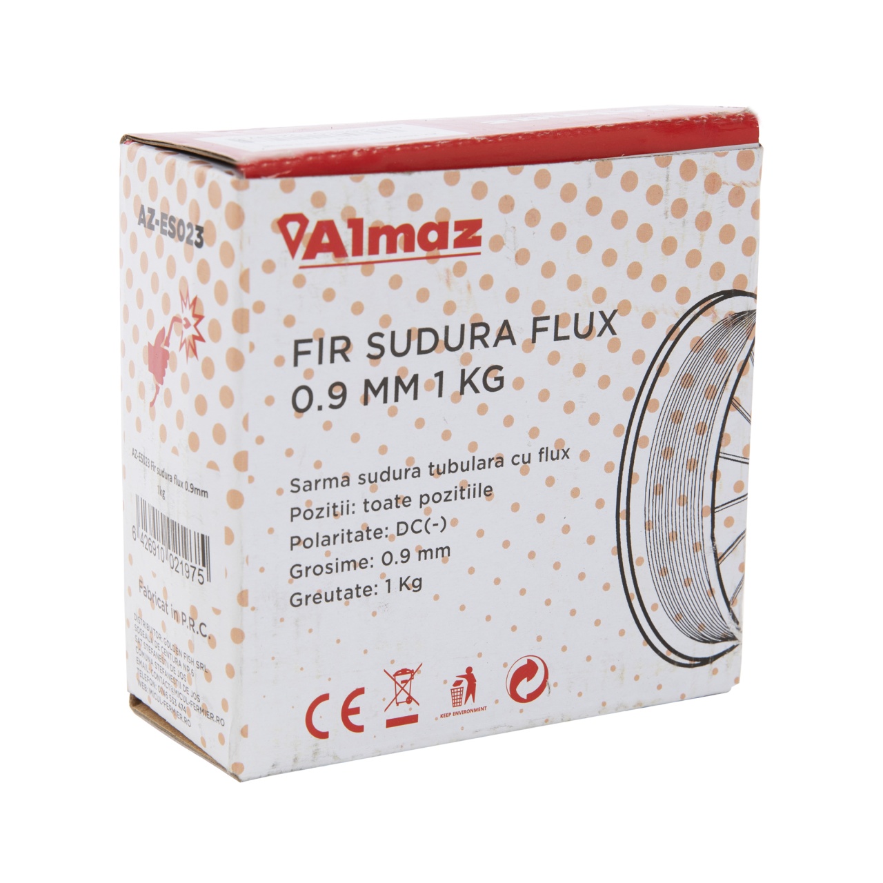 Sarma de sudura Almaz, cu flux, Ø0.9mm, greutate 1 Kg [2]