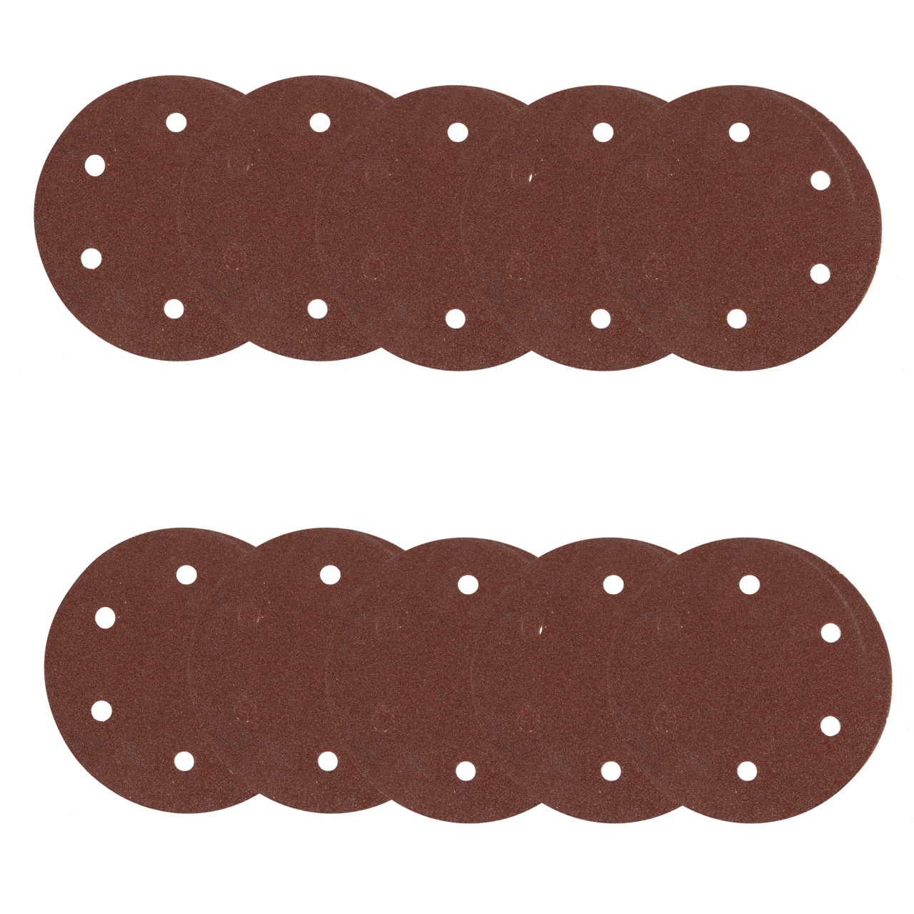 Set 10 hartie abraziva P80 6gauri 215mm [2]