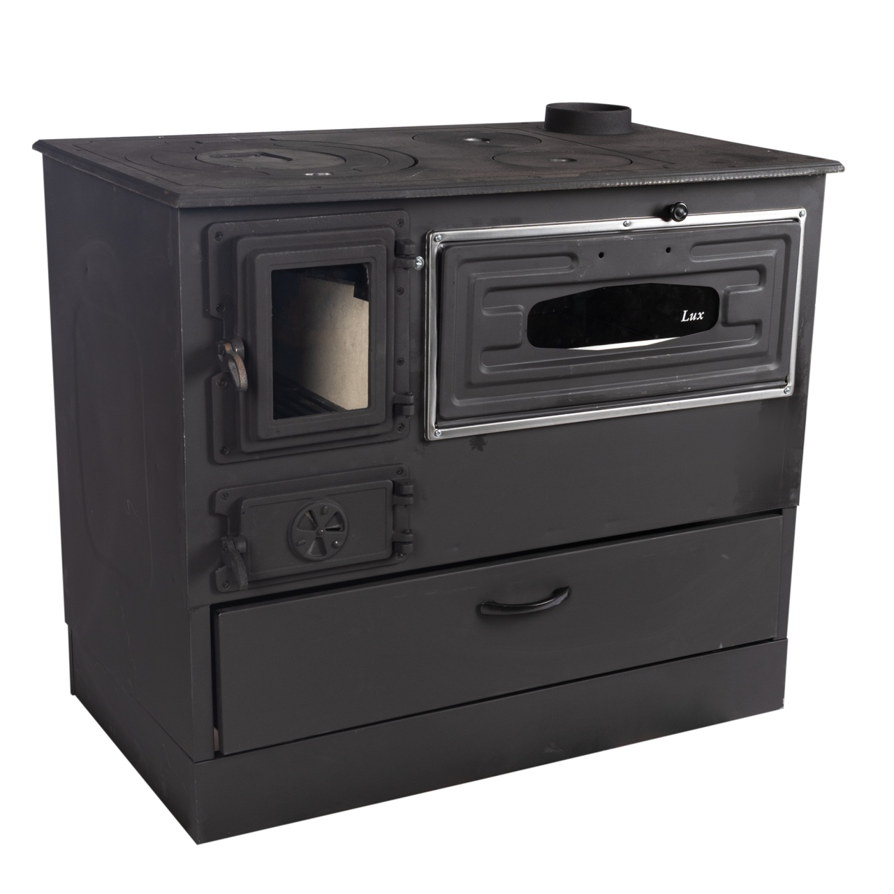 Soba pe lemne 9kW Grand Fantazia Lux, cos dreapta [10]