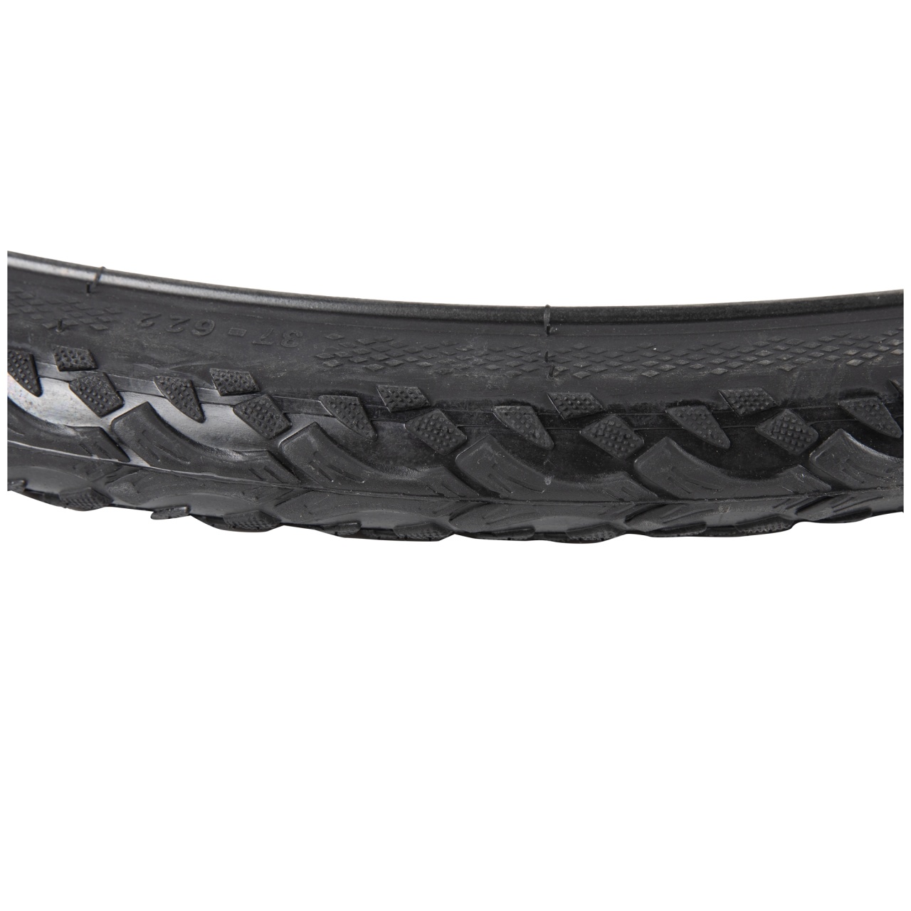Anvelopa bicicleta 28X1-5/8X1-3/8", ETRTO 37-622, model REVOLUTION, negru, profil Street [4]