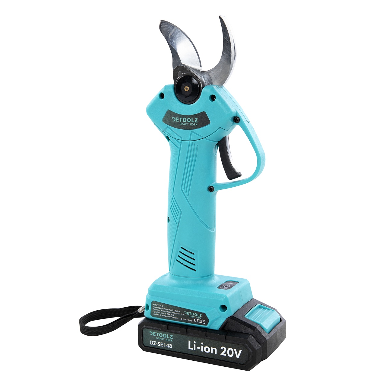 Foarfeca de gradina cu acumulator 20V 2Ah [4]