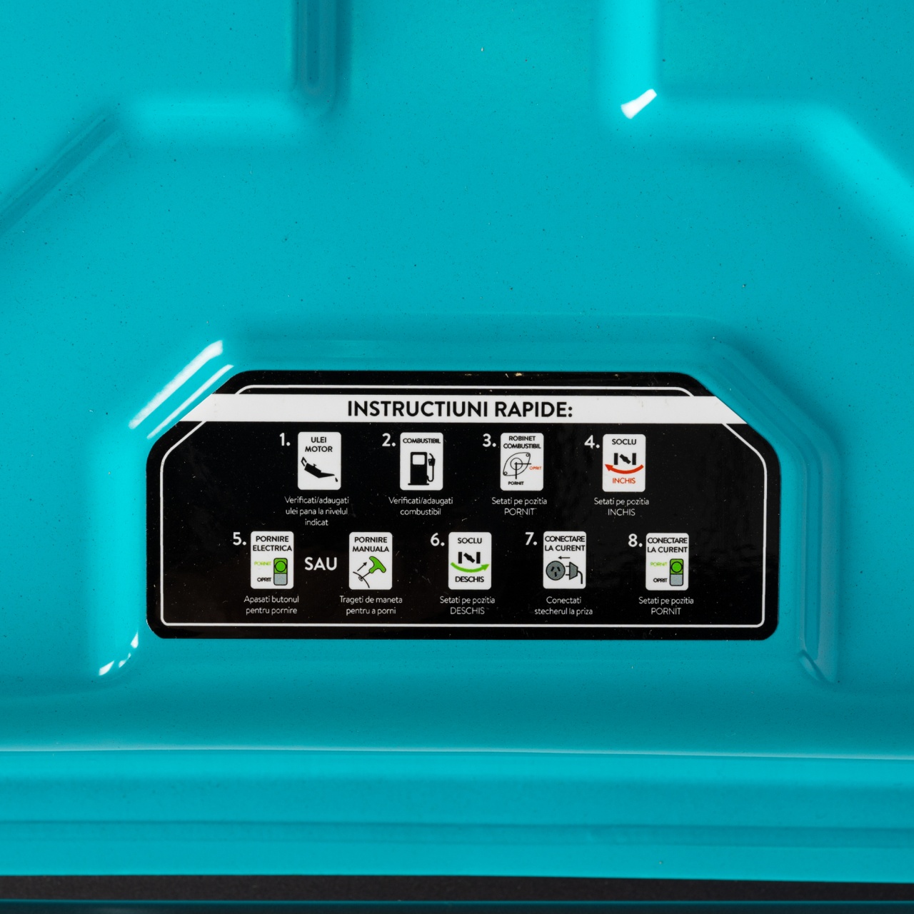 Generator Detoolz 3kW 2P230 B4T pornire electrica 15L fara roti G02 [17]