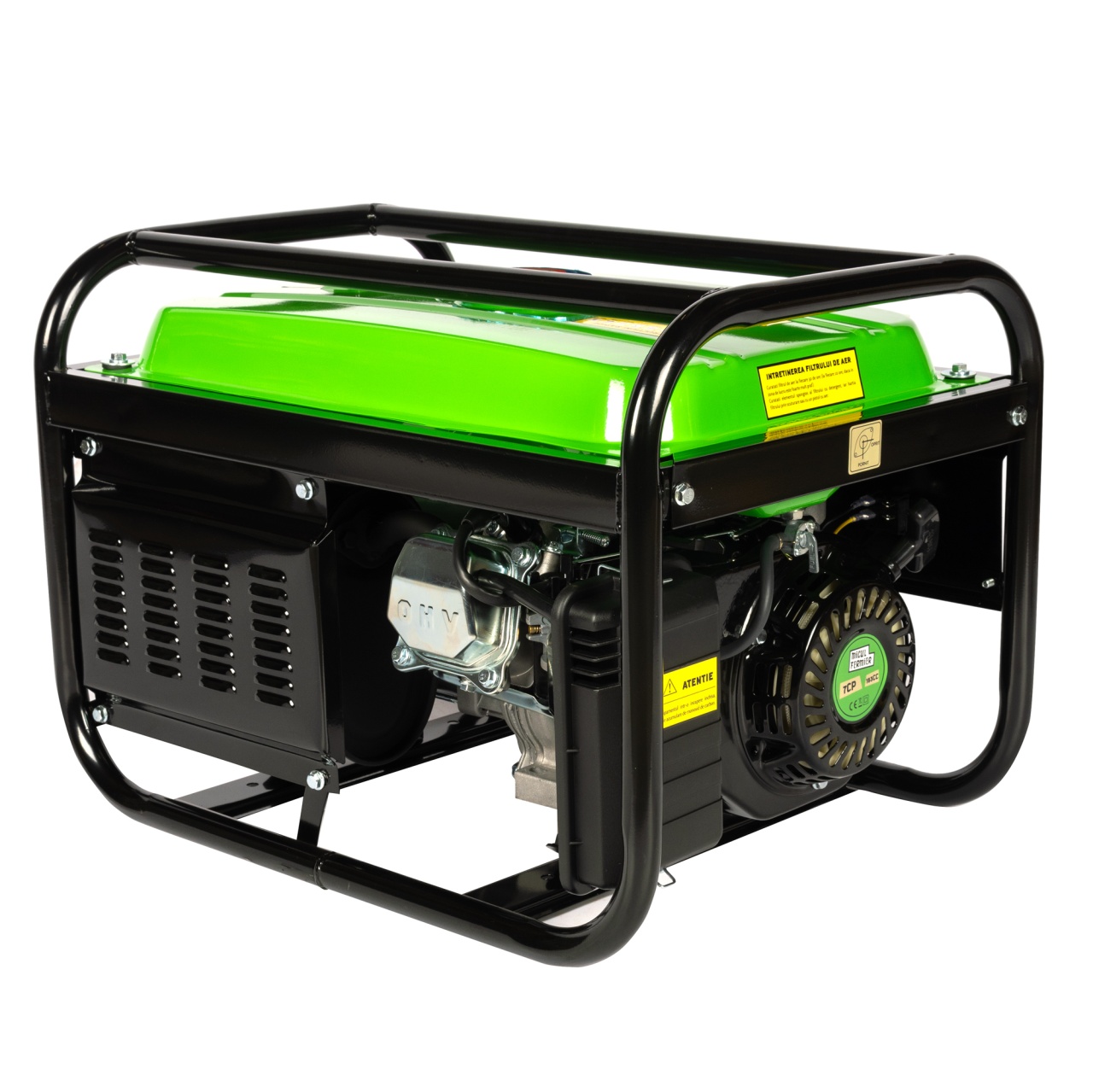 Generator Micul Fermier, 2.8KW, cu pornire manuala, motor benzina 4T, doua prize 230V, rezervor combustibil 15L [19]
