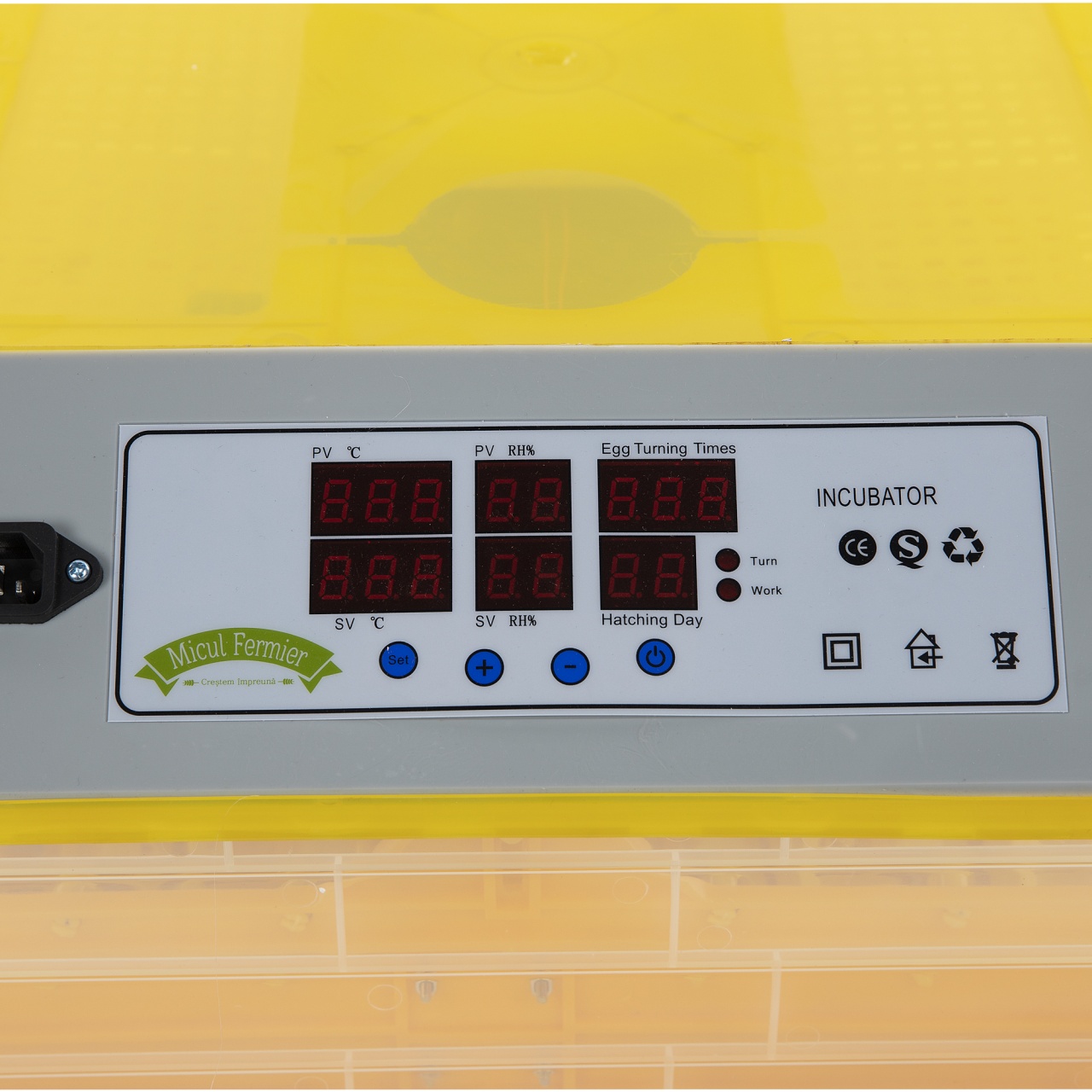 Incubator electric Micul Fermier capacitate 48-132 oua [5]