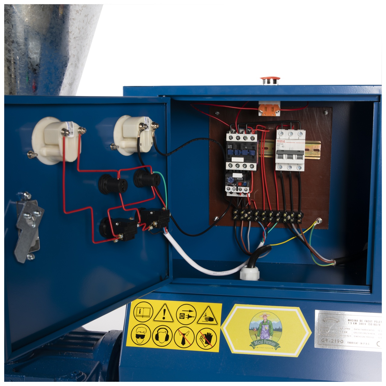 Masina peleti si furaje animale 7.5KW 380V 150kg/h [10]