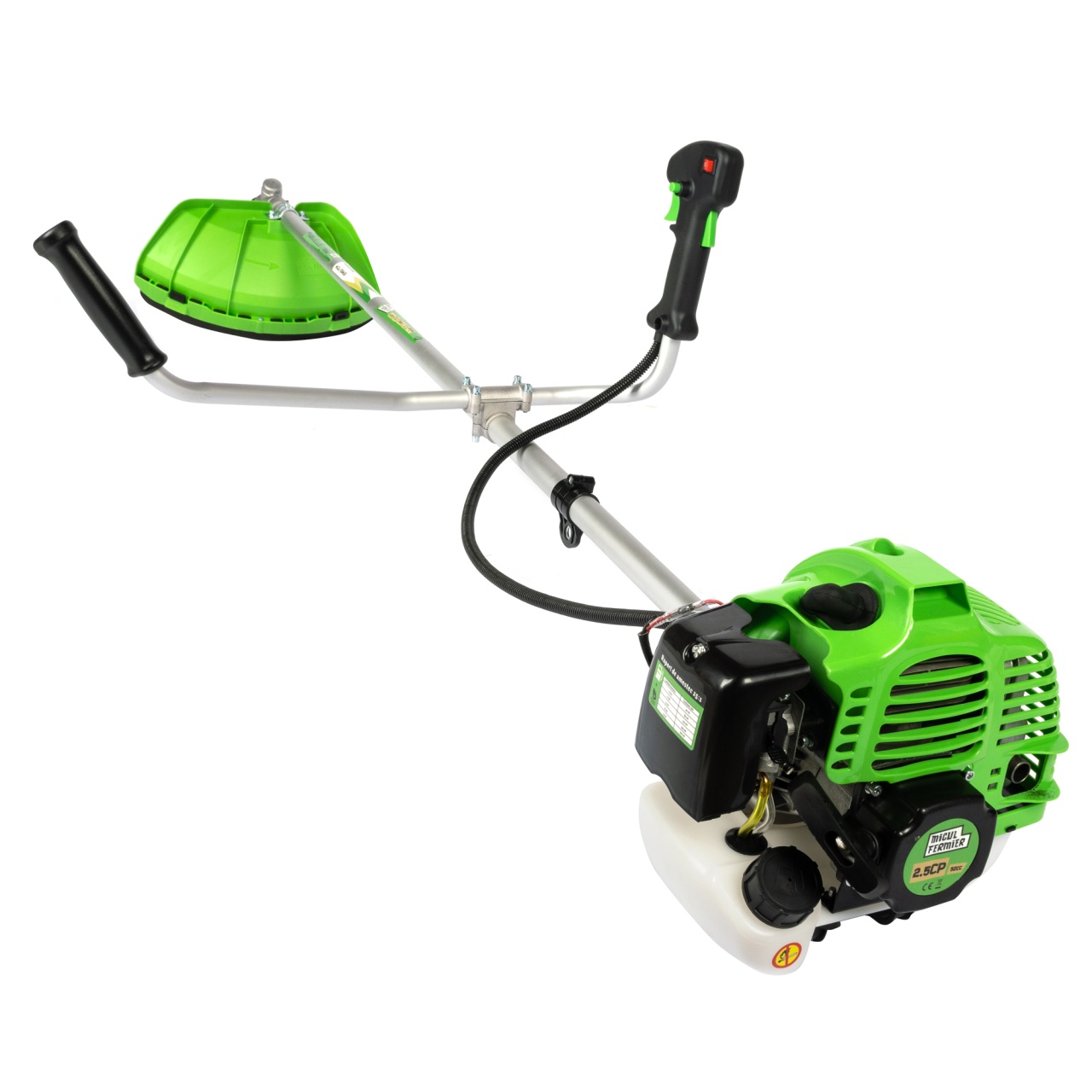 Motocositoare Micul Fermier 2.5CP, 52CC, motor benzina 2T, pornire rapida, 3 accesorii, tija 28mm [1]