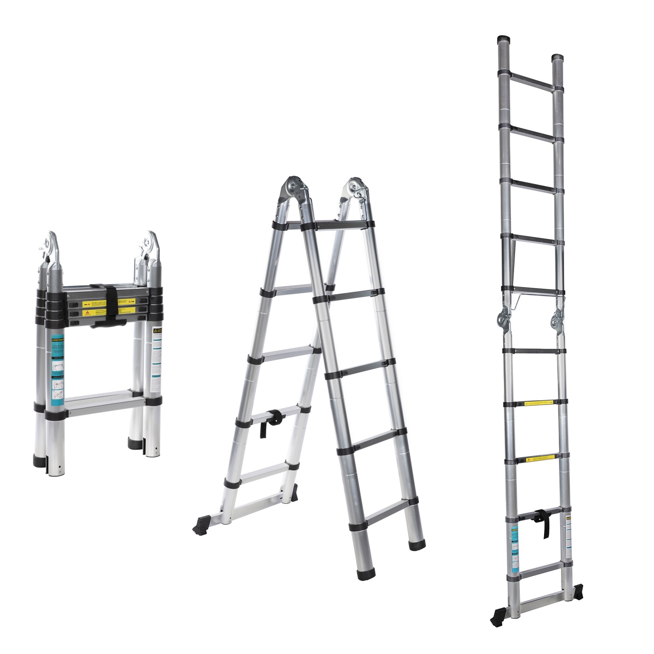 Scara telescopica dubla 3.2m - 10 trepte [4]