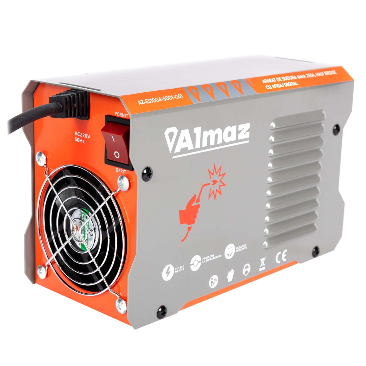 Aparat sudura Almaz, MMA, intensitate maxima 250A, afisaj digital [14]