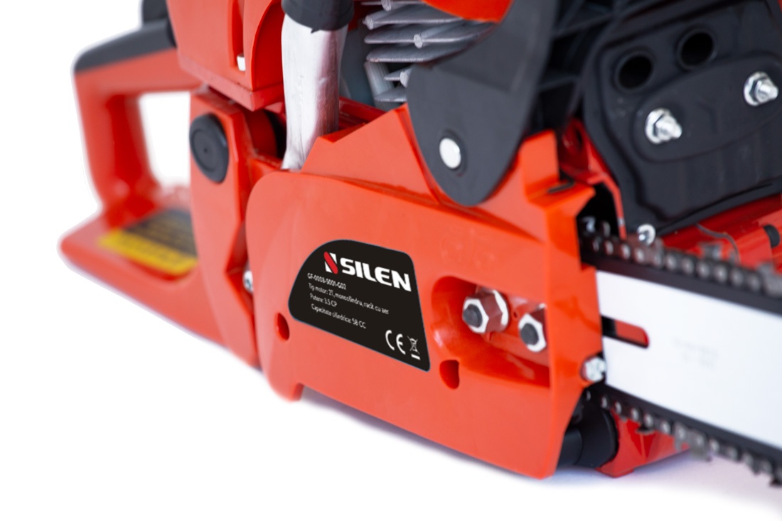 Drujba Silen 5800, capacitate cilindrica 58cc, 3.5 CP, 1 lant 16" + 1 lama, pornire rapida [5]