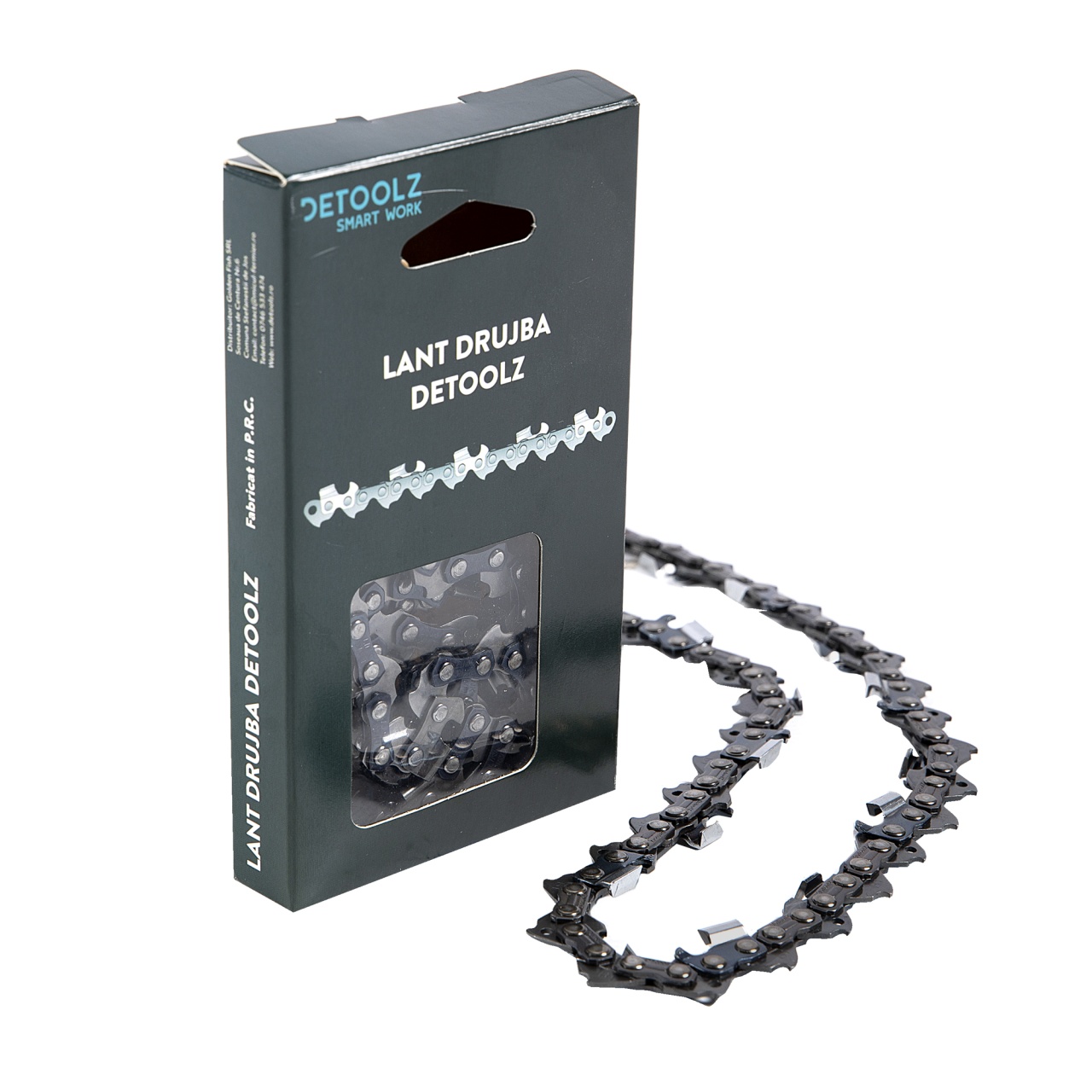 Lant drujba Detoolz, lungime 14'', pas 0.325'', grosime 1.3mm, 56 pinteni, 28 dinti, full chisel [1]