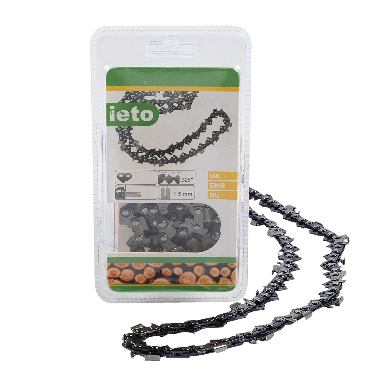 Lant drujba, lungime 18'', pas 0.325'', grosime 1.5mm, 72 pinteni, 36 dinti, semi-chisel [1]