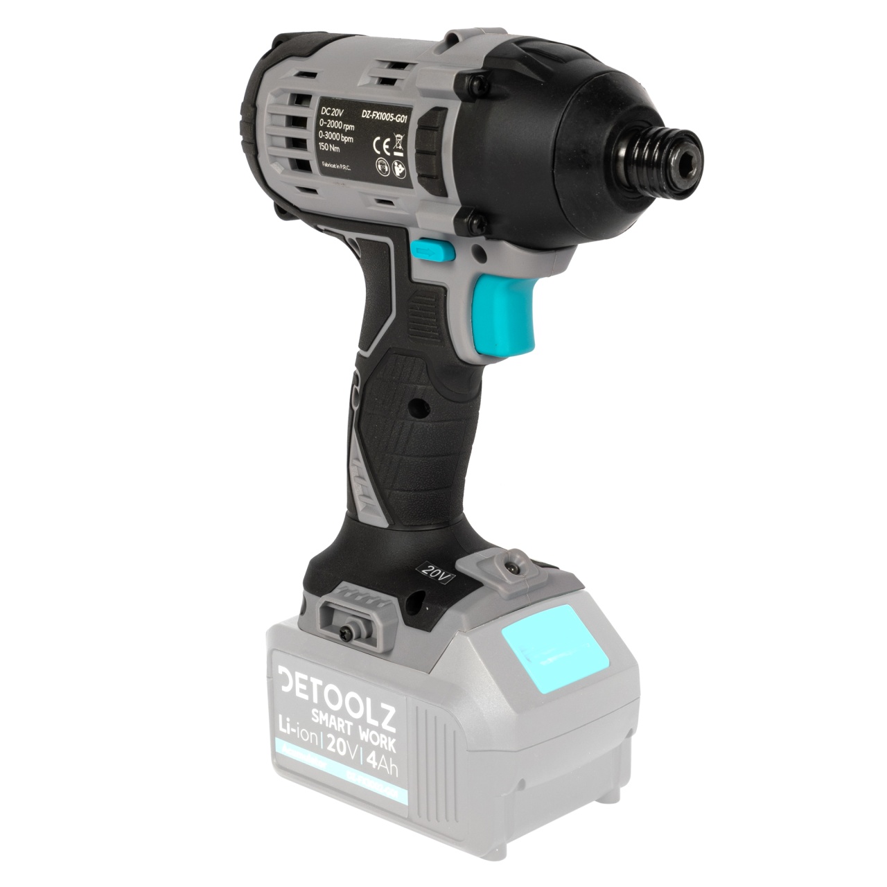 Masina de insurubat cu impact 20V, cuplu maxim 150 Nm, mandrina hexagonala 1/4" [12]