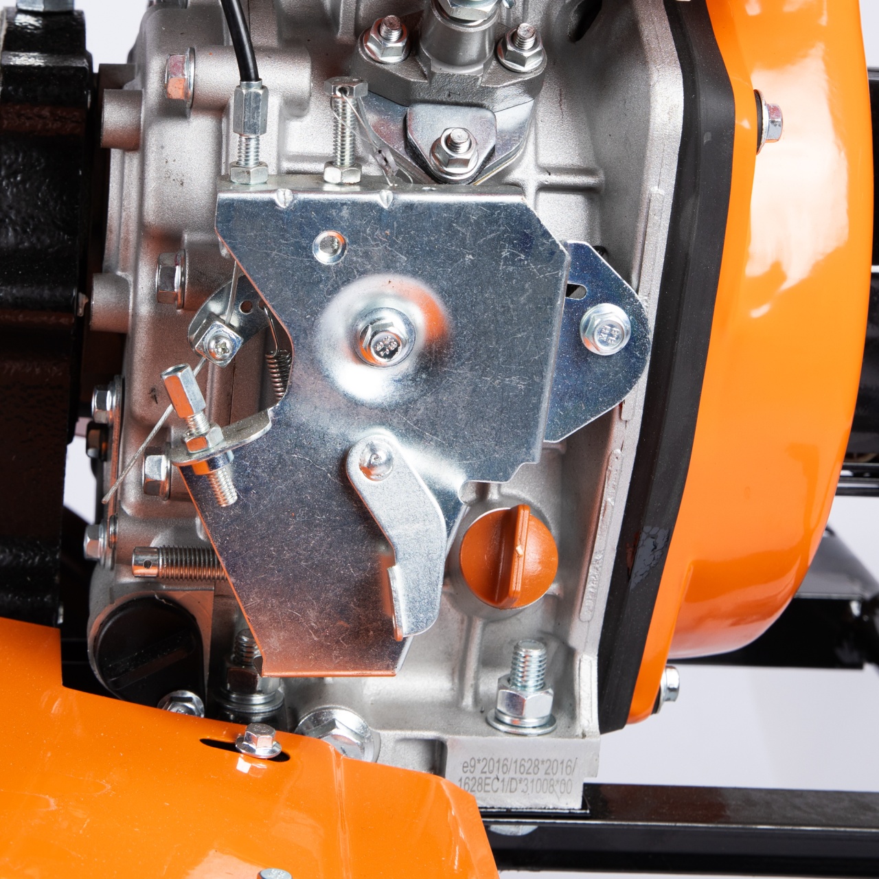 Motocultor DETOOLZ 7CP 280CC, motorina, 4T, 3 viteze, pornire manuala, cu roti [15]