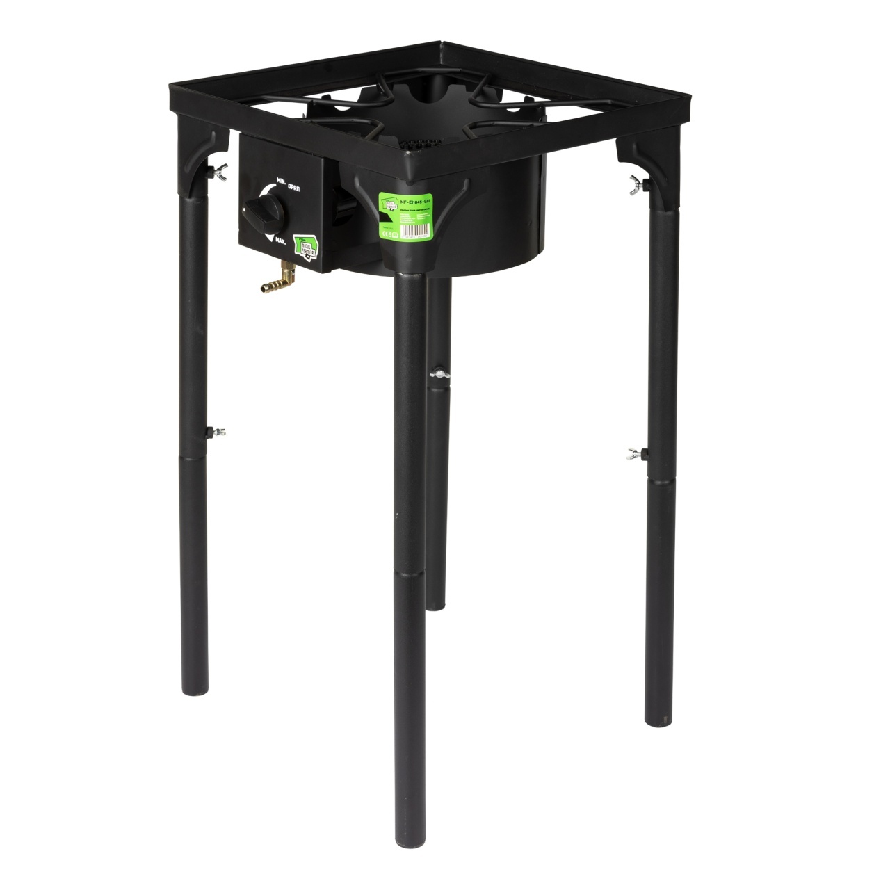 Pirostrie patrata Micul Fermier, putere termica 6kW, 1 arzator, inaltime ajustabila 72/42 cm [4]