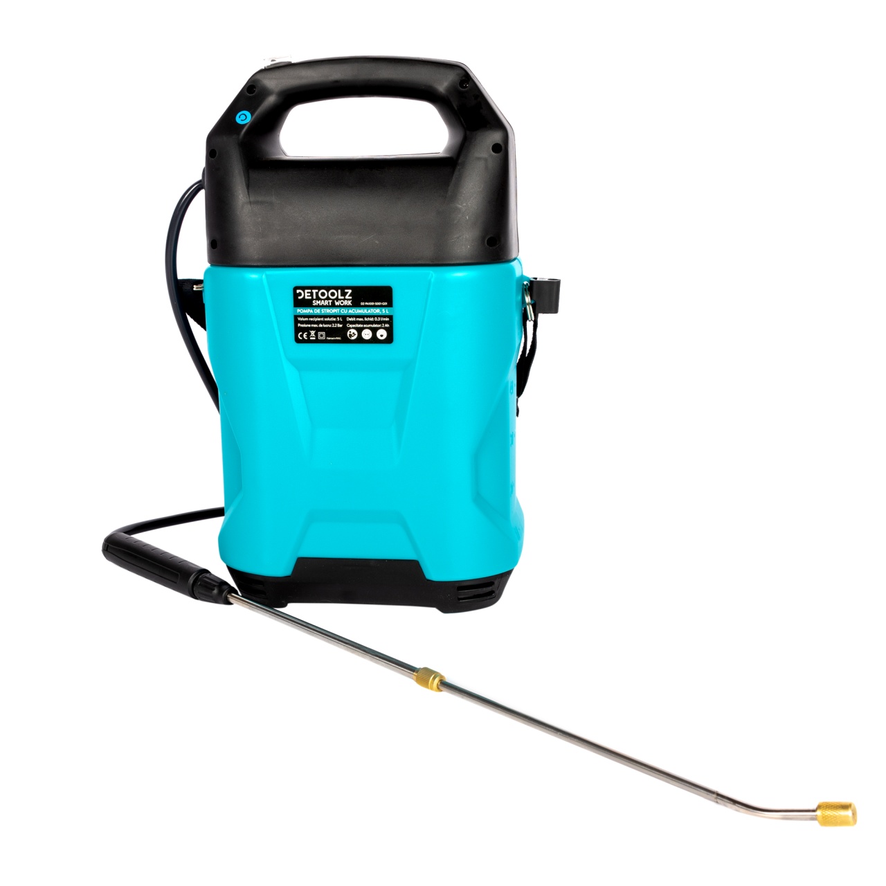 Pompa de stropit cu acumulator Li-Ion, Detoolz 5L [4]