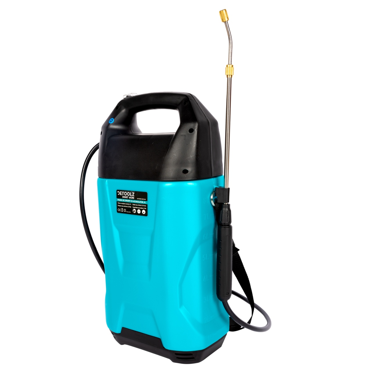 Pompa de stropit cu acumulator Li-Ion, Detoolz 8L [13]