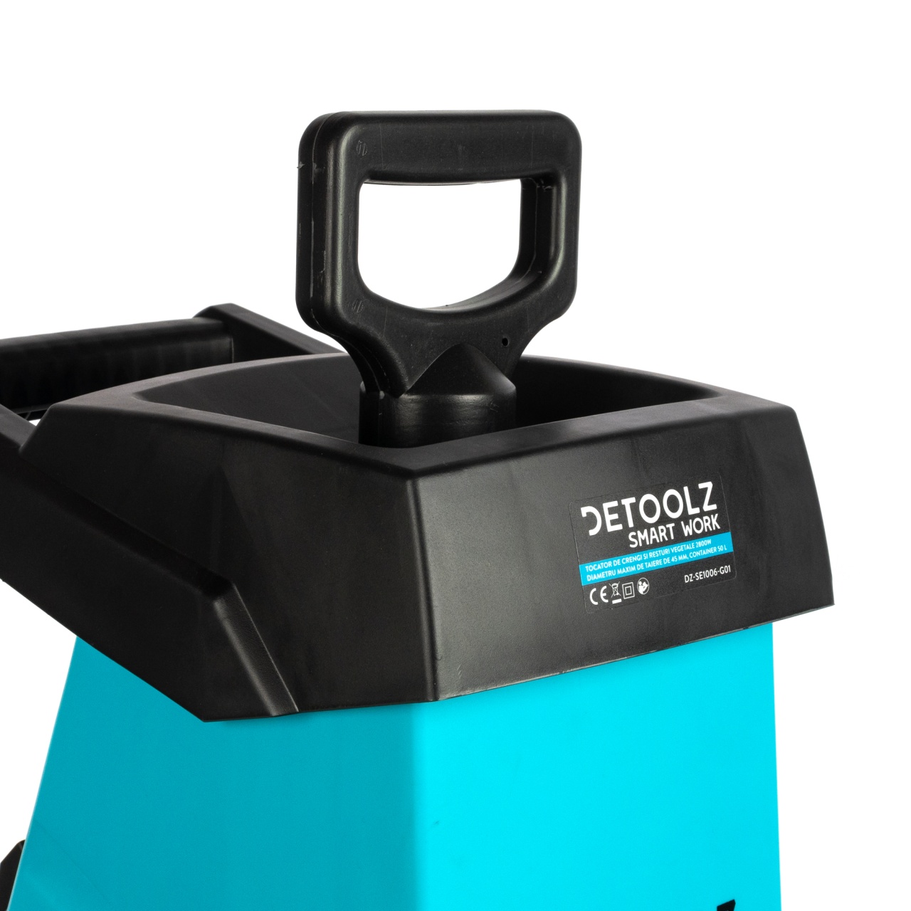 Tocator de crengi si resturi vegetale, 2800W, 45mm diametru maxim de taiere, container 50L [10]