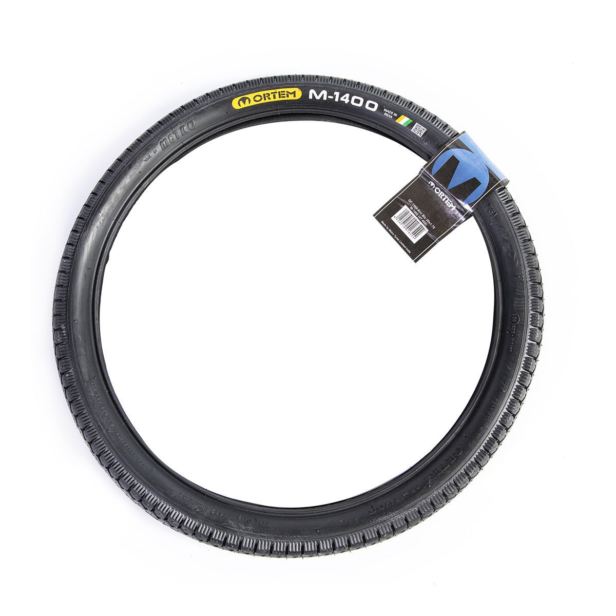 Anvelopa bicicleta 20x1.75", ETRTO 47-406, model M-1400, negru, profil Street [1]