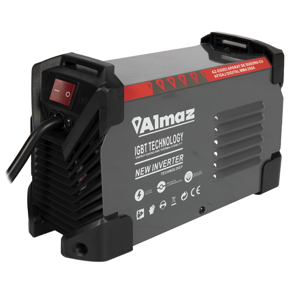 Aparat sudura Almaz, MMA, intensitate maxima 250A, afisaj digital, energy-saver [6]