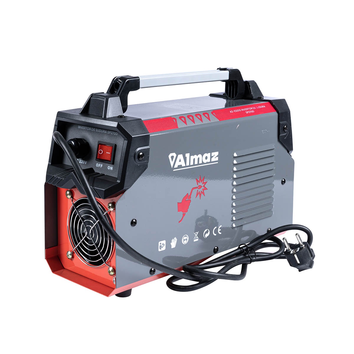 Aparat sudura Almaz, MMA, intensitate maxima 270A, afisaj digital [2]