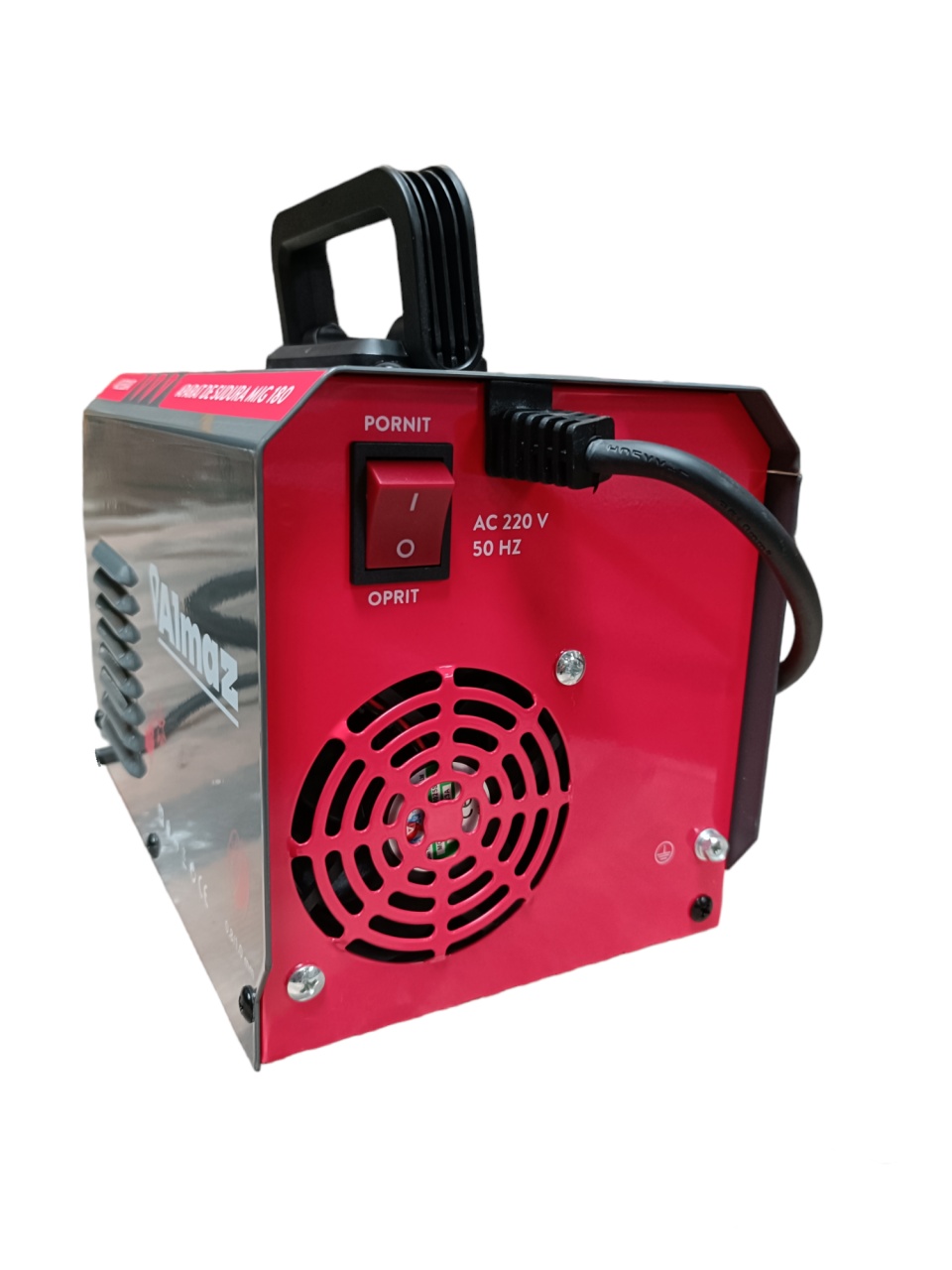 Aparat sudura Almaz, MMA+LiftTIG+FCAW(doar sudura sarma flux), intensitate maxima 180A, afisaj digital [11]