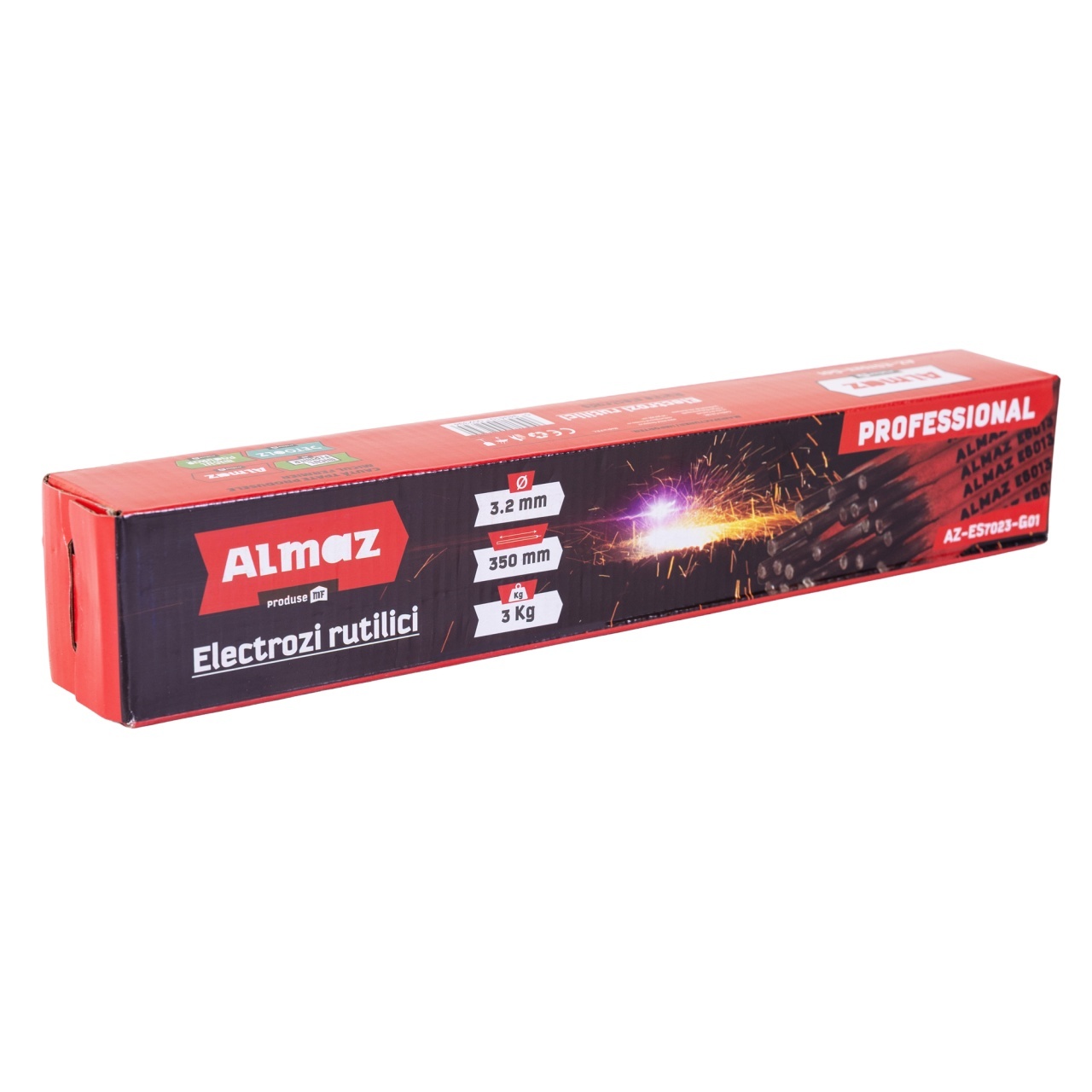 Electrozi Almaz 3Kg, 3.2x350mm, Rutilici Profesional [2]