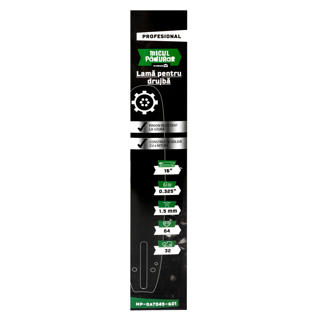 Lama Micul Padurar Profesional, 16'' .325'' 1.5mm 64P 32D 6N [2]