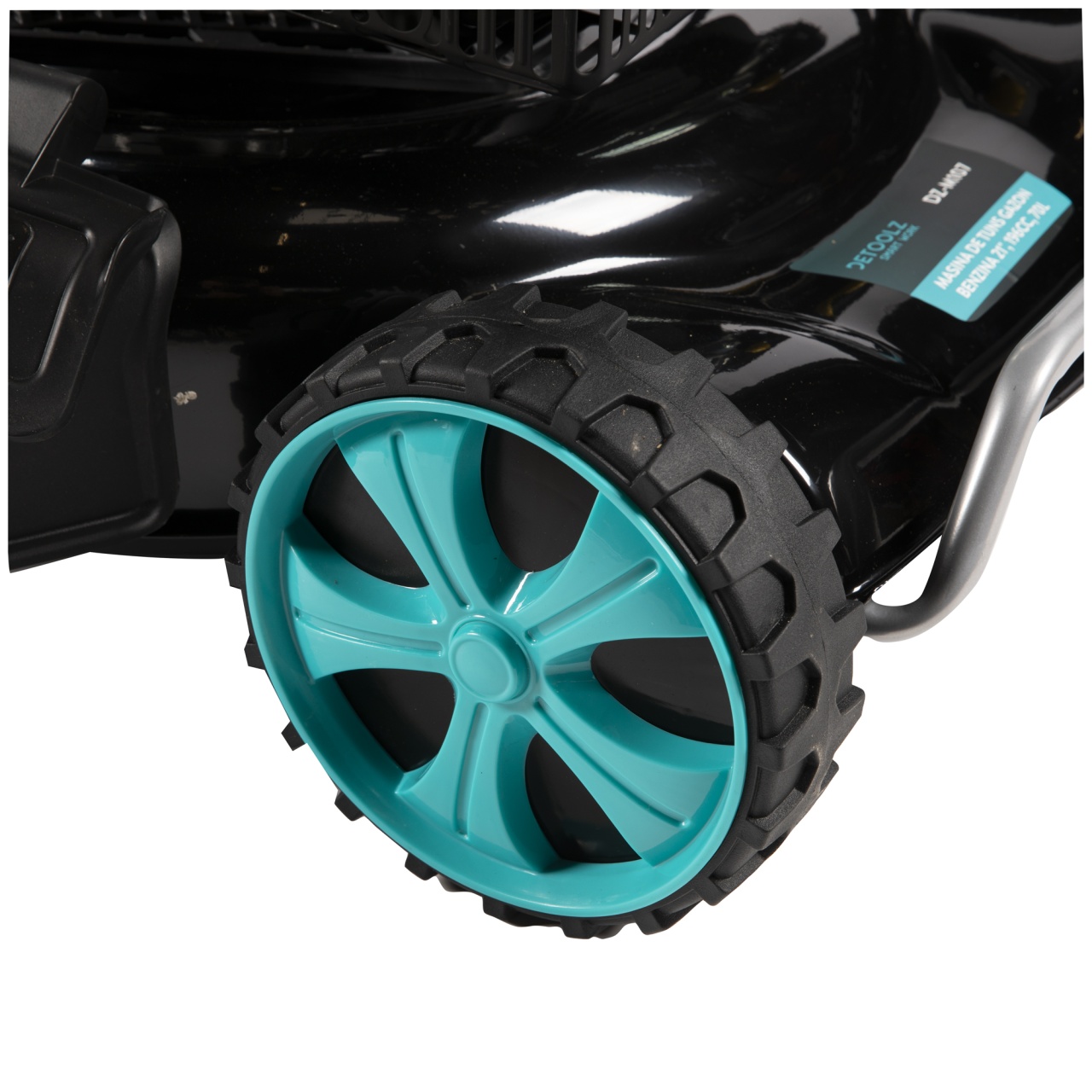 Masina de tuns gazon Detoolz, 5CP, 196CC, latime de taiere 53cm, colector 70L, propulsie automata [11]