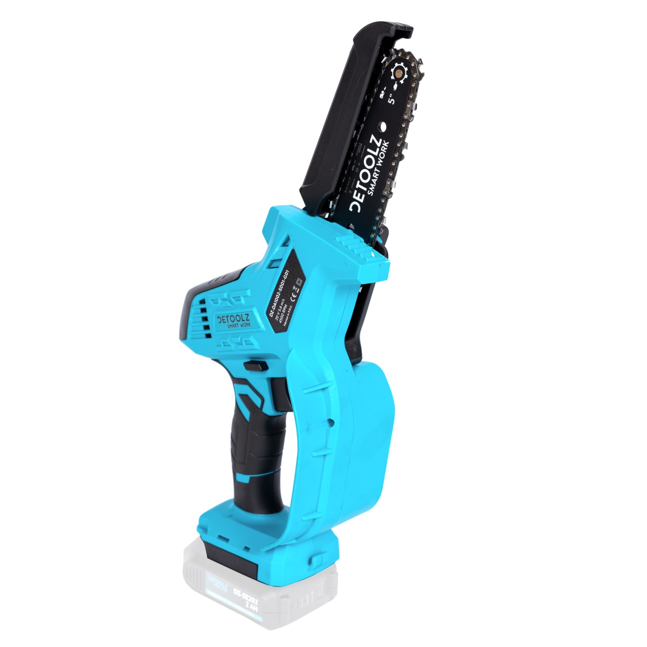 Mini drujba pe acumulator, dreapta, Detoolz 20V [9]