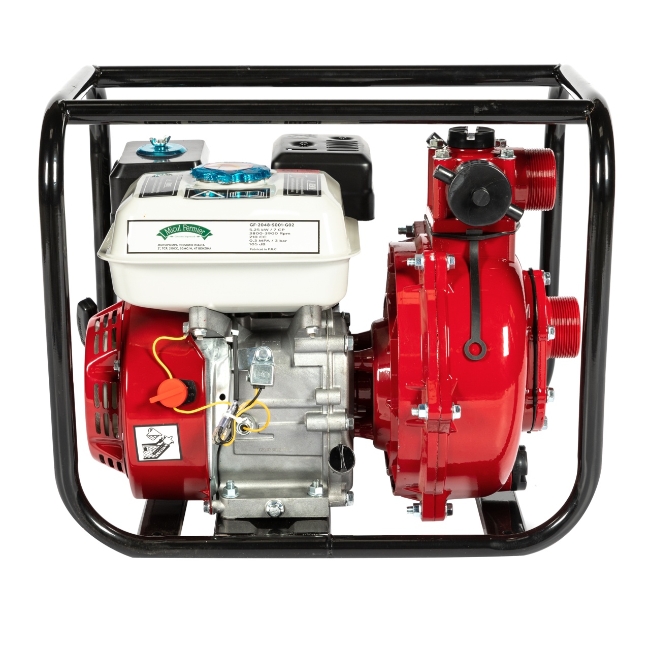 Motopompa Micul Fermier 7cp 210cc, benzina 4t, racord 2", debit 30000l/h [1]