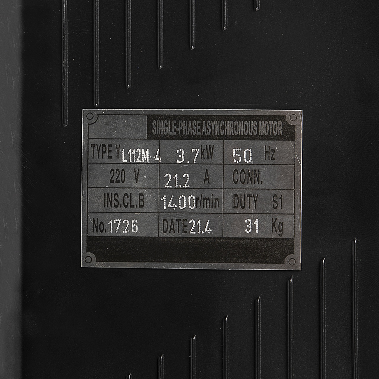 Motor 3.5KW 220V pentru GF-2016 cu bobinaj cupru [2]