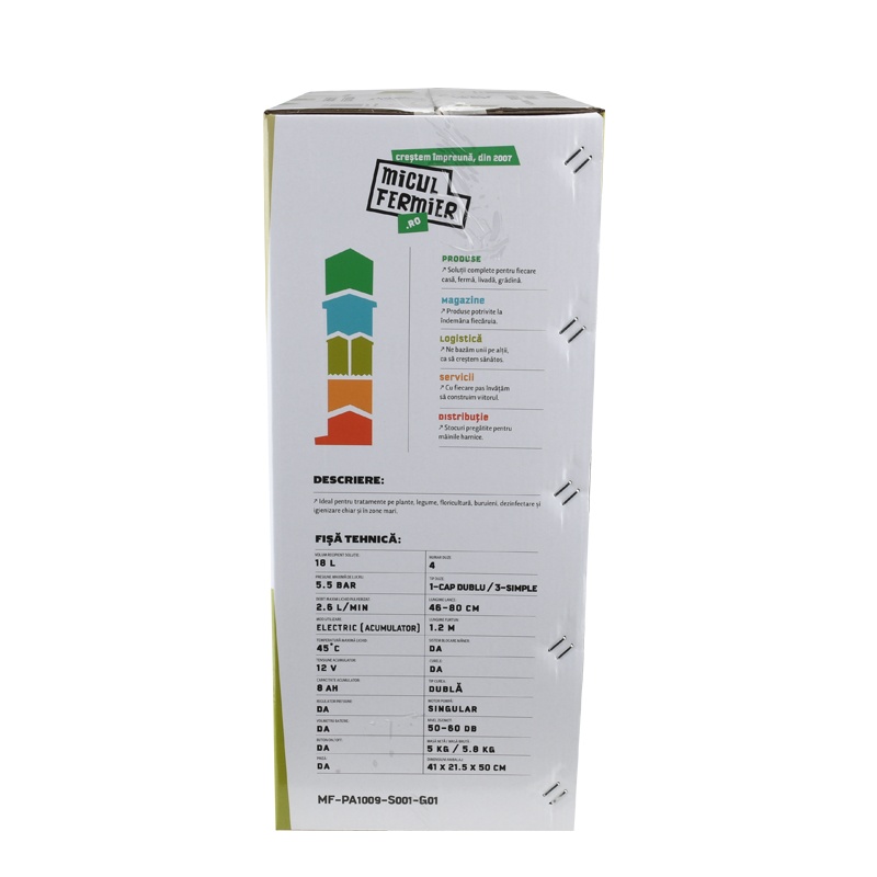 Pompa de stropit MF Pandora 18L cu acumulator [10]