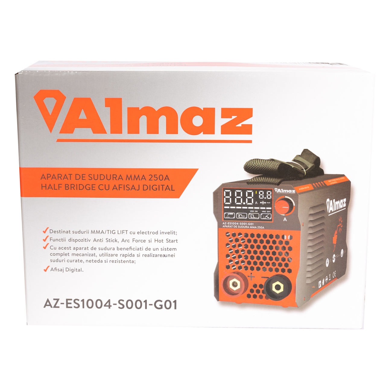 Aparat sudura Almaz, MMA, intensitate maxima 250A, afisaj digital [5]