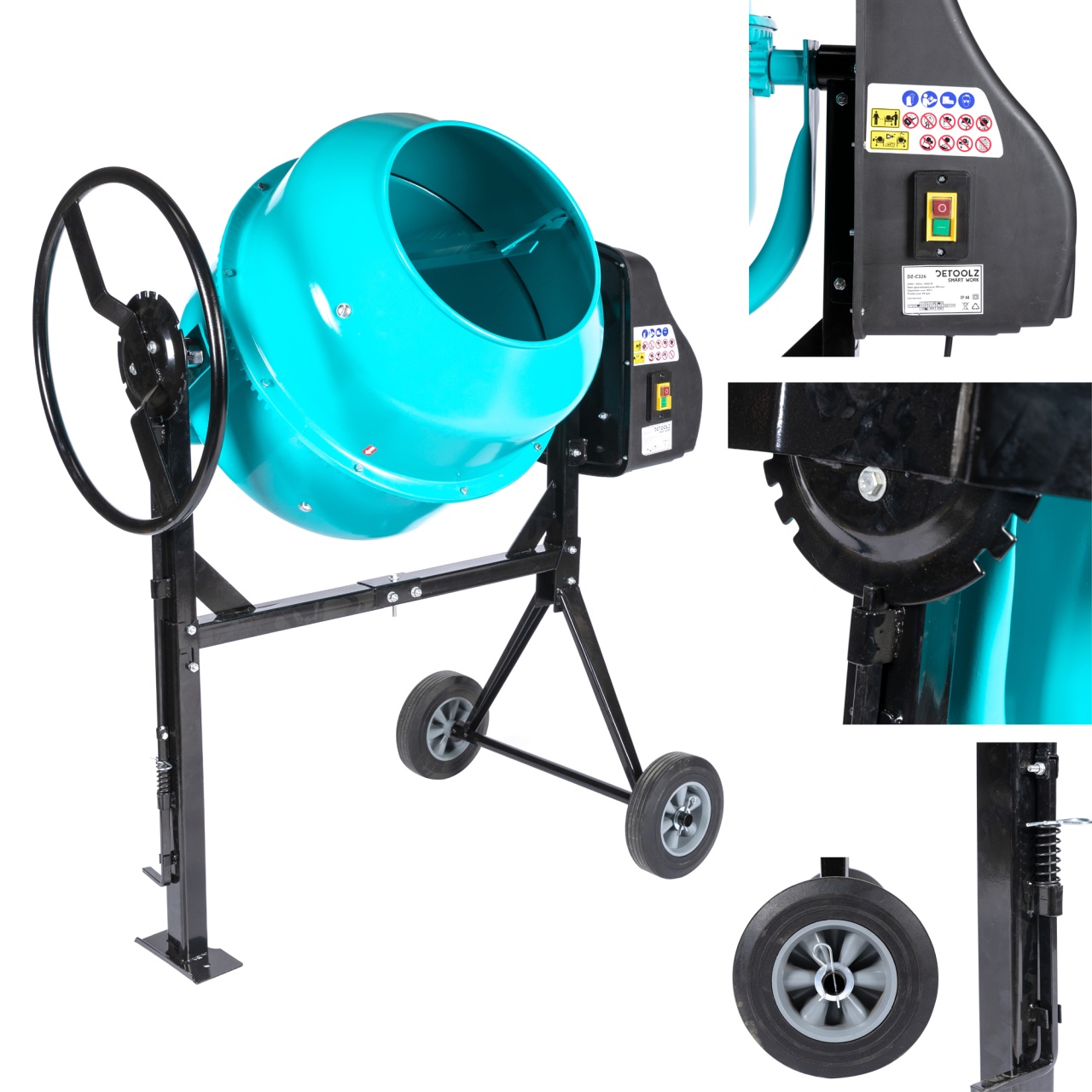 Betoniera 160L 1000W [9]